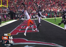 Nix's two-point-conversion pass pinpoints Troy Franklin to tie the game in Houston