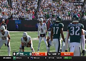 Gesicki's third-down reception sets Bengals offense up inside the Eagles' 5-yard line