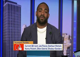 More intriguing room right now: Browns QBs or Cowboys WRs? | 'GMFB'
