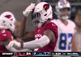 Josh Sweat dumps Dak Prescott in red zone for his second sack of the night