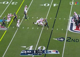 George Holani puts two Pats' defenders on skates with filthy juke move