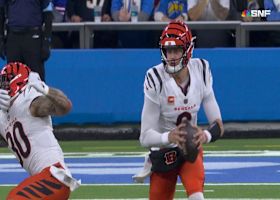 Joe Burrow's 31-yard connection with Chase gets Bengals deep into Bolts' territory