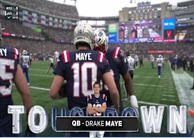 Drake Maye takes the keeper to the pylon for opening drive TD