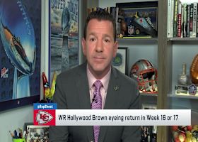 Rapoport: Chiefs WR Hollywood Brown eyeing a Week 16 or 17 return | 'NFL GameDay Morning'