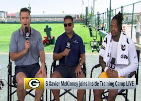 Xavier McKinney joins 'Inside Training Camp Live' to discuss Packers 2025 offseason moves