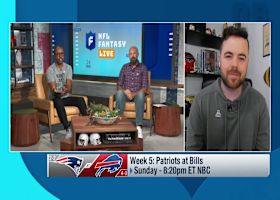 Patriots vs. Bills SNF fantasy preview | 'NFL Fantasy Live'