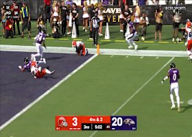 Flacco finds luck and Tillman on tipped 18-yard TD pass