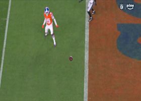 Punt of the year? Cole's kick bounces out of bounds inside Broncos' 1-yard line
