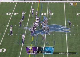 Goff's accuracy on 20-yard dime to Peoples-Jones wows Joe Davis