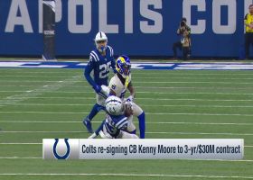 Rapoport: CB Kenny Moore II staying with Colts on three-year, $30M deal | 'Free Agency Frenzy'