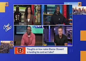 Thoughts on Bengals rookie Shemar Stewart handling contract talks | 'GMFB'