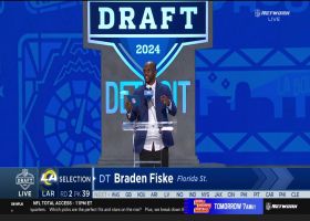Rams select Braden Fiske with No. 39 pick in 2024 draft