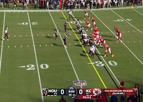 Marquise Brown's first Chiefs catch goes for fourth-down conversion vs. Texans