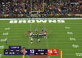 Loop's 44-yard FG ties score at 16-16