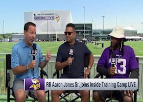 Aaron Jones breaks down Vikings QB battle | 'Inside Training Camp Live'