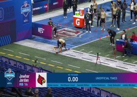 Jawhar Jordan runs official 4.56-second 40-yard dash at 2024 combine