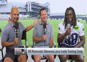 Rhamondre Stevenson on Patriots' offensive philosophy: 'We play to our strengths' | 'Inside Training Camp Live'