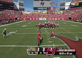 Chase McLaughlin's 51-yard FG ties Saints-Bucs game at 3-3 in first quarter