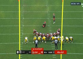 Dustin Hopkins' 34-yard FG goes perfectly through uprights with under 5 seconds left