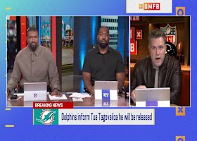 'GMFB' reacts of Dolphins releasing QB Tua Tagovailoa