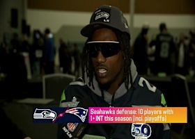 Riq Woolen details his preparation for the big game | 'Super Bowl Live'