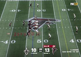 Cousins finds London for a 15-yard gain