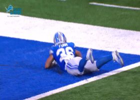 Hendon Hooker's TD pass to Jake Funk gets Lions on scoreboard vs. Steelers