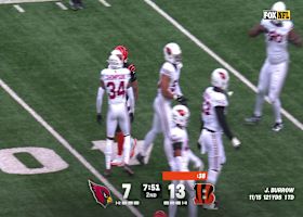 Chase Brown puts shiftiness on full display with 19-yard catch and run