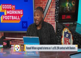 Patrick Peterson reacts to Steelers signing QB Russell Wilson | ‘GMFB’