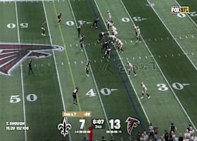 Austin's 15-yard reception pushes Saints into Falcons' territory