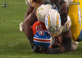 Odafe Oweh obliterates Nix on 4-yard sack in Broncos' red zone