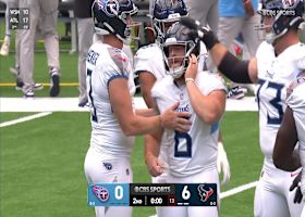 Joey Slye misses second field goal of day as first half expires