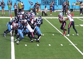 Rhamondre Stevenson's sixth TD run of '24 gives Pats their first lead vs. Titans