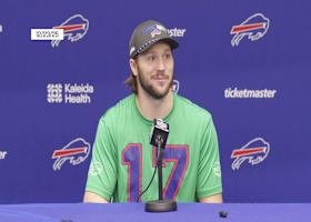 Josh Allen on James Cook's offensive performance: 'He makes our offense go'