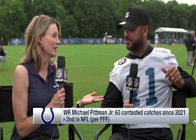 Michael Pittman joins 'Inside Training Camp Live' to discuss Colts' QB competition