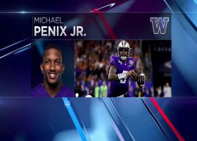 Lewis projects Raiders to use No. 13 pick on Michael Penix Jr. | 'Mock Draft Live'