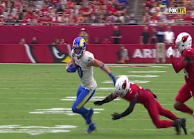 Kupp plucks Stafford's sidearm sling with fingertips for 24-yard gain into red zone