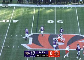 Demetrius Knight's second sack of day vs. Lamar Jackson goes for 5-yard loss