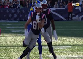 Austin Hooper's 18-yard catch and run gets Patriots into red zone