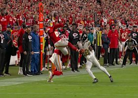 Bryan Cook makes insane one-handed INT off Carr's heave pass