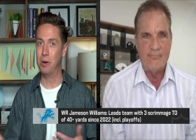 Baldinger on Jameson Williams: 'Nothing is like the speed that this man has' | 'The Insiders'