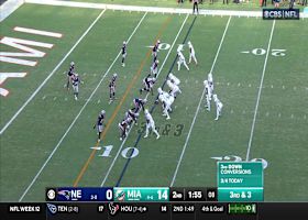 De'Von Achane's walk-in-the-park TD boosts Dolphins' lead vs. Patriots