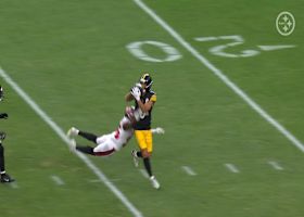 Rudolph rips pass to Roman Wilson for a 42-yard completion