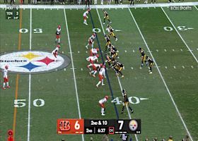 Murphy and Hill combine for an 11-yard sack of Rodgers