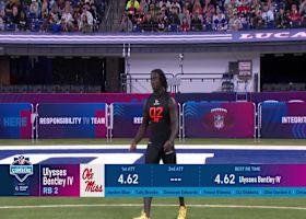 Ulysses Bentley IV runs official 4.62-second 40-yard dash at 2025 combine