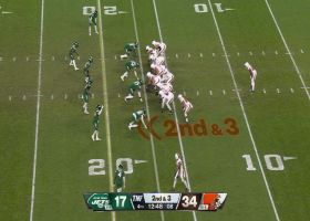 Pierre Strong gashes Jets defense for 15-yard gain in fourth quarter