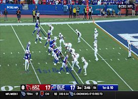 Khalil Shakir's 11-yard TD involves Herculean extension for the goal line by Bills WR