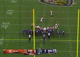 McPherson's second FG of night trims Ravens lead to 7-6