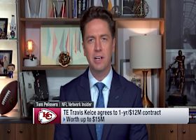 Pelissero: Travis Kelce agrees to 1-year/$12M contract with Chiefs | 'Free Agency Frenzy'