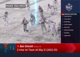 Bucky Brooks, Lance Zierlein break down Ben Sinnott being selected No. 53 overall | 'NFL Draft Center'